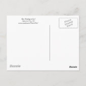 Junge Wading im Surf Postkarte (Rückseite)