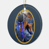 Junge Weber von Atitlan Keramikornament (Links)