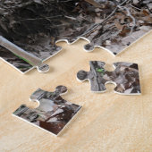 Junge Weißwedelhirsch-Dollars im Samt Puzzle (Seite)