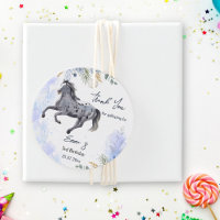 Junge wild und frei galoppierend Appaloosa Geburts