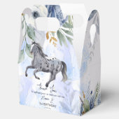 Junge wild und frei galoppierend Appaloosa Geburts Geschenkschachtel (Geöffnet)