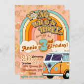 Junge, wilde & dreitägige Einladung zum Geburtstag (Vorne/Hinten)