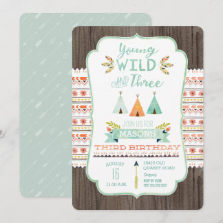 Junge, wilde und drei einladung