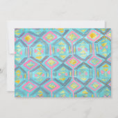 Junge, wilde und drei Geburtstage Einladung (Rückseite)