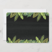 Junge Wildtiere und drei Jungen - Foto Einladung (Rückseite)