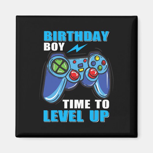 Junge Zeit, um Video-Game-Boys zu erweitern Magnet (Vorne)