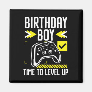Junge Zeit, um Video-Game-Geschenk für einen Gamer Magnet