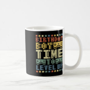 Junge Zeit zum Levelaufstieg Teenie-Jungs Videospi Kaffeetasse