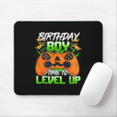 Junge Zeit zum Levelaufstieg Videospiel Geburtstag Mousepad (Mit Mouse)