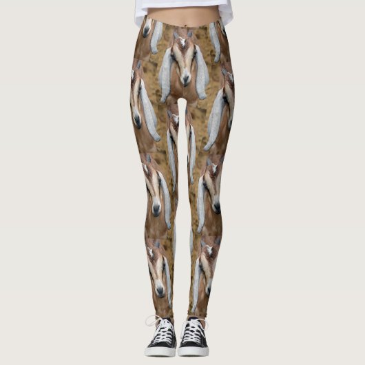 Junge Ziege Leggings (Vorderseite)