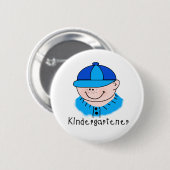 JungeKindergartener Button (Vorne & Hinten)