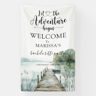 Jungelabenteuer beginnt Junggesellinnenabschied Banner