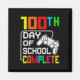 Jungen 100. Schultag mit komplettem Video Game Stu Magnet