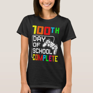 Jungen 100. Schultag mit komplettem Video Game Stu T-Shirt