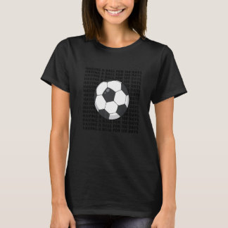 Jungen 100 Tage Fußball in der Schule 100. Tag T-Shirt