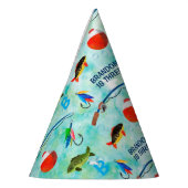 Jungen 3. Geburtstag Fischfang Thema Partyhütchen (Links)