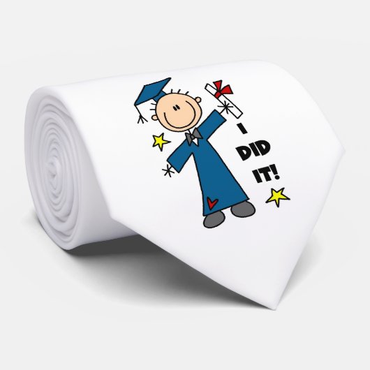 Jungen-Absolvent Krawatte (Gerollt)