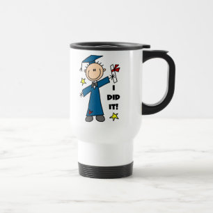 Jungen Absolvent Reisebecher