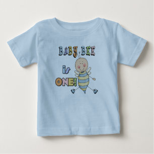 Jungen-Baby-Bienen-1. Geburtstags-T-Shirts und Baby T-shirt