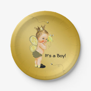 Jungen-Baby-Party Pappteller