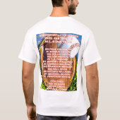 JUNGEN-BASEBALL ALLSTARS T-Shirt (Rückseite)