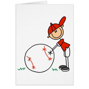 Jungen-Baseball fertigen T-Shirts und Geschenke