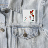 Jungen-Baseball fertigen T-Shirts und Geschenke Button (Beispiel)