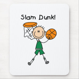 Jungen Basketball Slam Dunk Mousepad