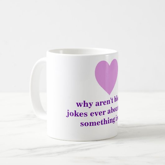 Jungen-blonde Witz-Mangel-Tasse Kaffeetasse (Vorderseite Links)