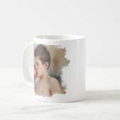 Jungen-Boxer-Tasse Kaffeetasse (Vorderseite Links)