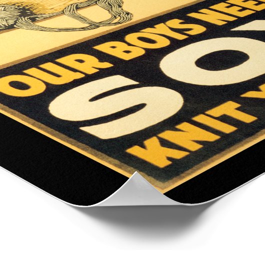 Jungen brauchen Sox-Weltkrieg II Poster (Ecke)