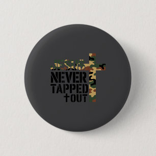 Jungen Camo Christliches Ringen Jesus Nie Angetaps Button