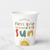 Jungen Cool 1. Reise um den Sonnensommer zum Gebur Pappbecher (Vorderseite)