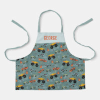 Jungen Cool Blue Racing Car Kids