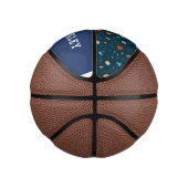 Jungen Coole Weltraummusterkinder Mini Basketball (Rechts)