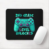 Jungen der zweiten Klasse Gamer Level CK bis Schul Mousepad (Mit Mouse)