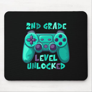 Jungen der zweiten Klasse Gamer Level CK bis Schul Mousepad