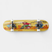 Jungen, die auf Skateboards springen - Skateboard (Horizontal)