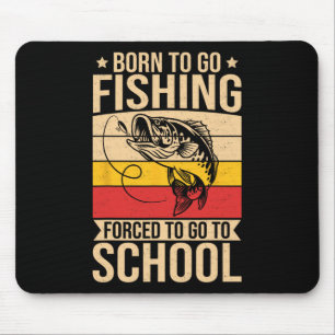 Jungen, die Shirt fischen, Kinder Jungs, die Gebor Mousepad