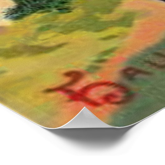 Jungen, die von Geistern gejagt wurden Poster (Ecke)