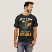 Jungen Disc Golf  T-Shirt (Vorne ganz)