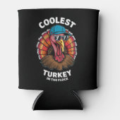 Jungen Erntedank Kinder die Coolste Türkei in der Dosenkühler (Vorderseite)