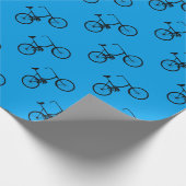 Jungen-Fahrrad Geschenkpapier (Ecke)