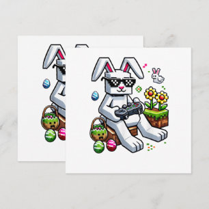 Jungen Frohen Ostertag Hase Ei Videospiel