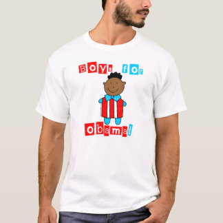 Jungen für Obama-T-Shirt T-Shirt