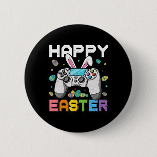 Jungen-Gamer Frohen Ostertag Videospiele Bunny Gam Button