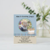 Jungen-Geburtstags-Party Einladung (Stehend Vorderseite)