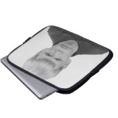 Jungen-Gesichtsausdrücke Laptopschutzhülle (Vorne Knopf)