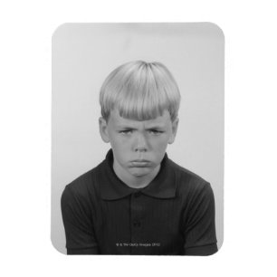 Jungen-Gesichtsausdrücke Magnet
