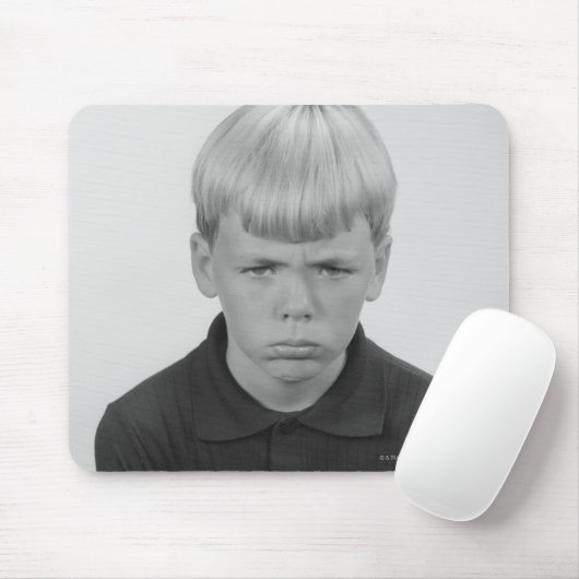 Jungen-Gesichtsausdrücke Mousepad (Mit Mouse)